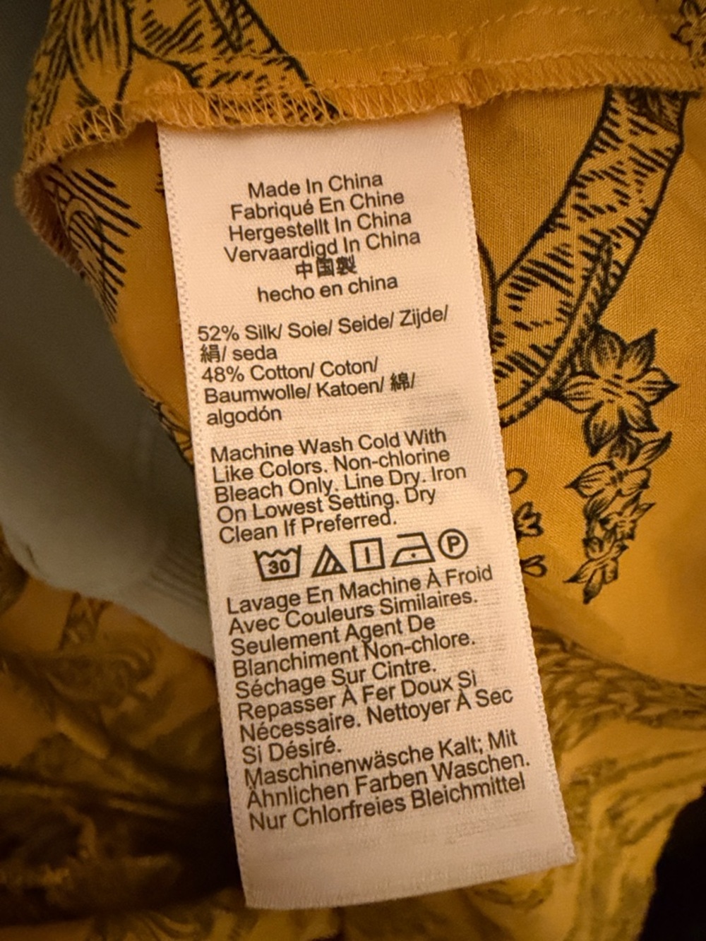 NWOT Madewell Silk U-Neck Crossback Maxi Dress in Paisley - Picture 10 of 10